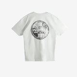 White t-shirts, back view