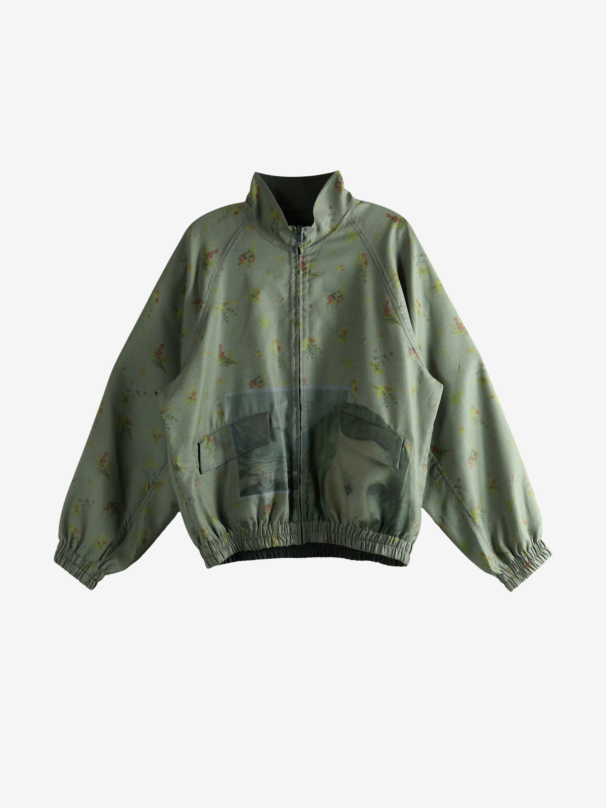 Grey jacket, front view