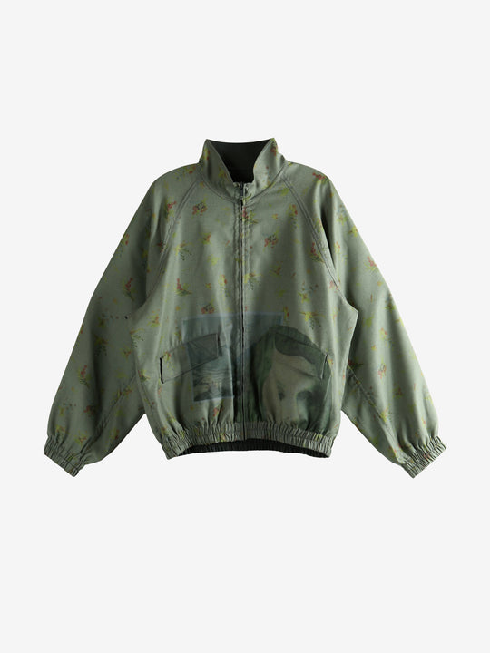 Grey jacket, front view