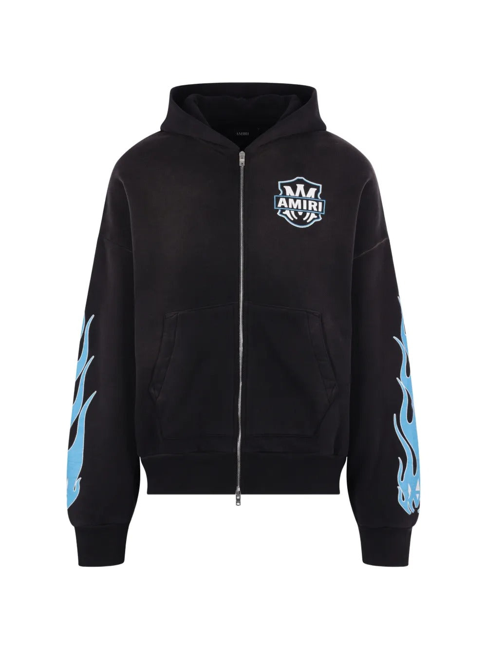 Black hoodie, front view