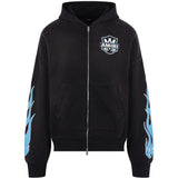 Black hoodie, front view