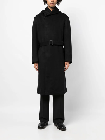YOHJI YAMAMOTO POUR HOMME Men Snap Hooded Coat – Atelier New York