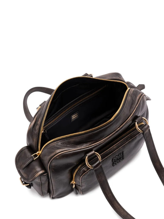 Brown bag, front view