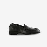 Black shoes, side view