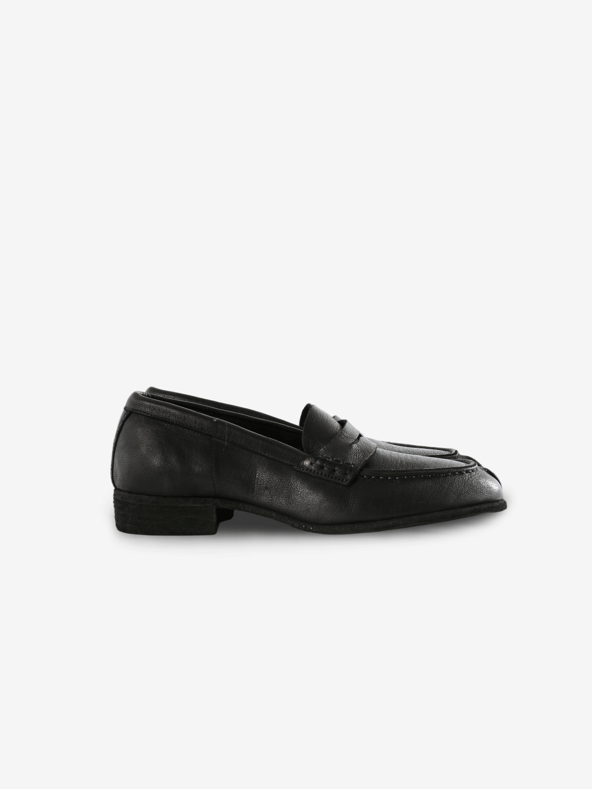 Black shoes, side view