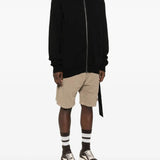 Black hoodie, full body view