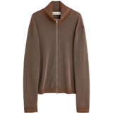 Brown sweater, front view