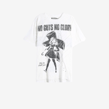 White t-shirt, front view