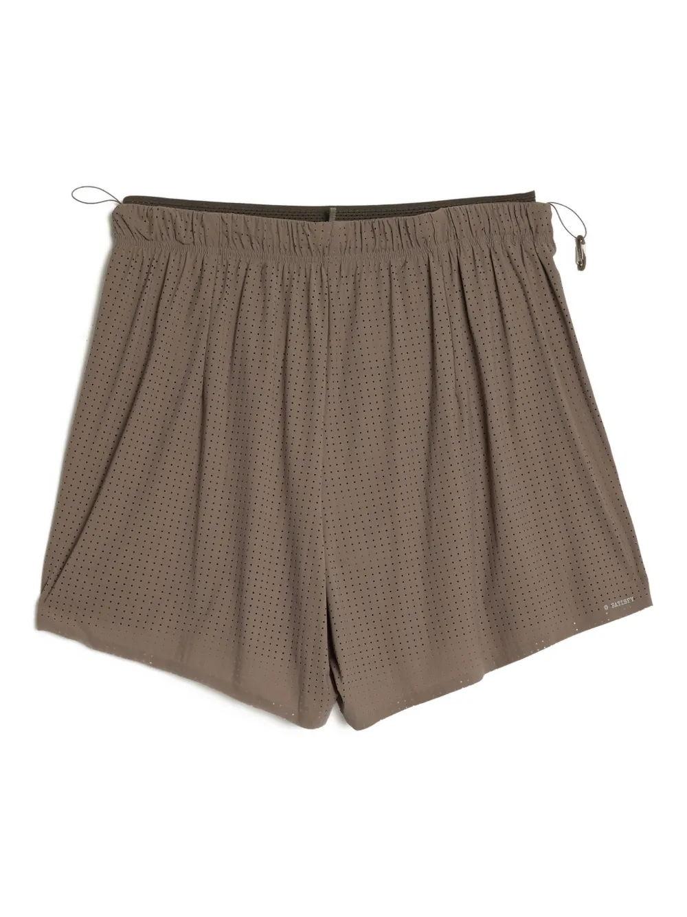 Brown shorts, front view