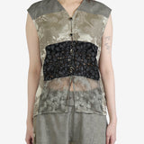 COMMUNS - Unisex Printed Patchwork Vest