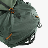 Green bag, front view