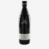 Black bottle, front view