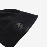 Close up of Black hat, showing detail