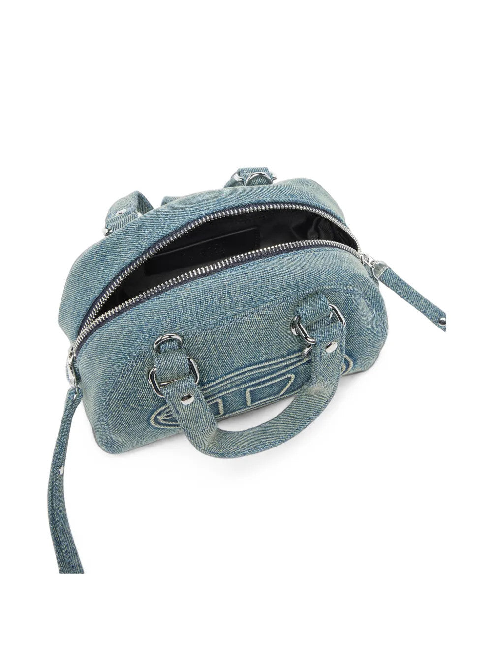 Blue bag, front view