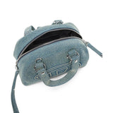 Blue bag, front view