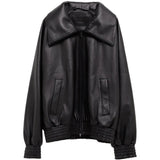 Black jacket, front view