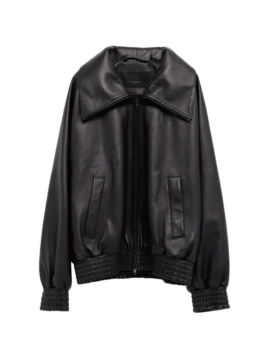 Black jacket, front view