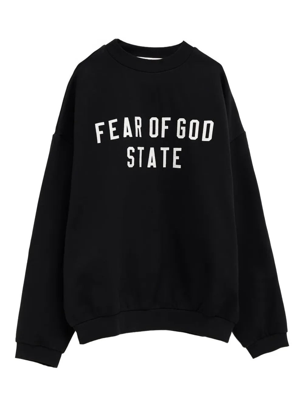 Black sweatshirt, front view