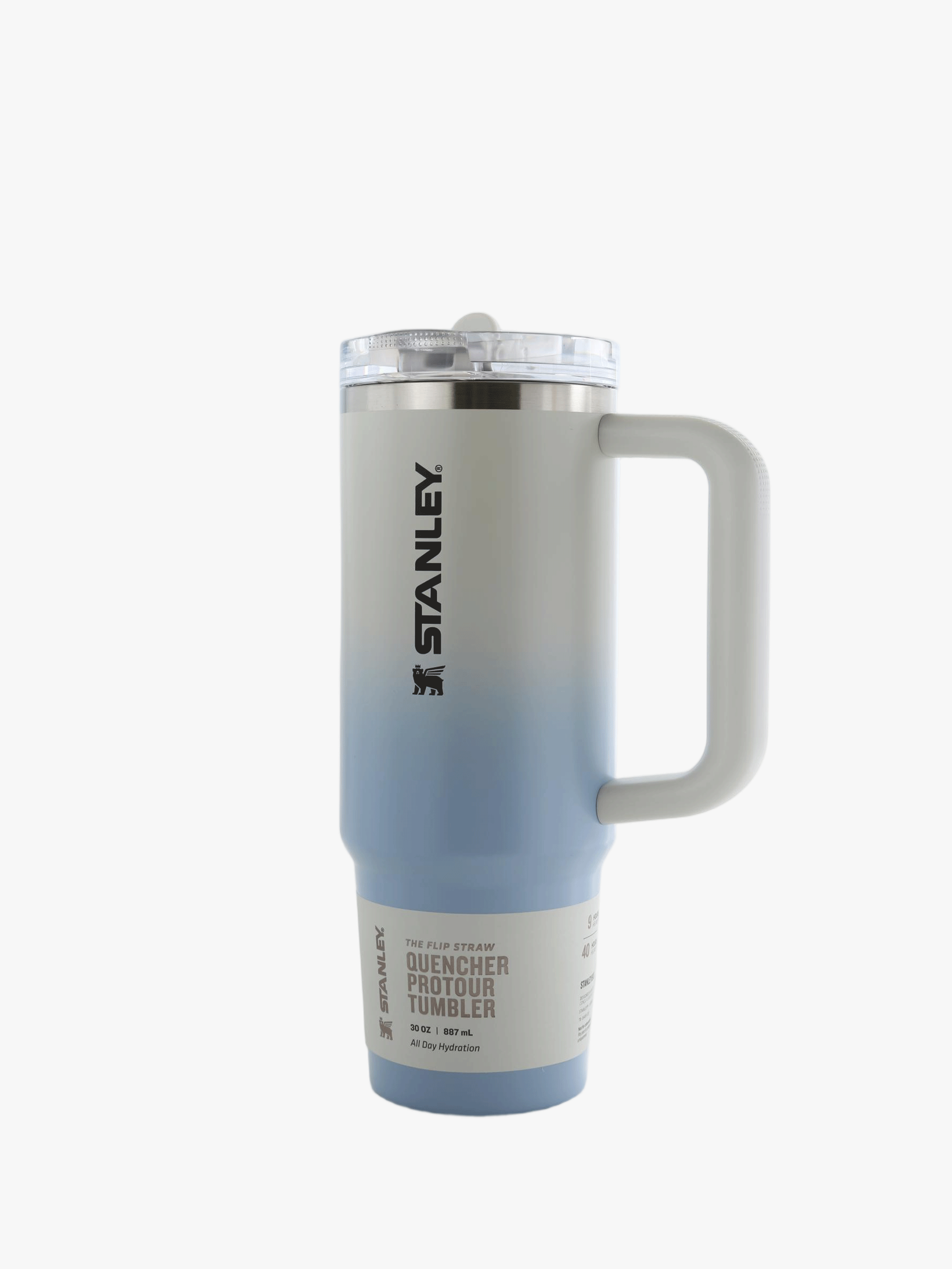 White product, front view