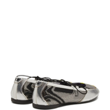 grey flats, side view