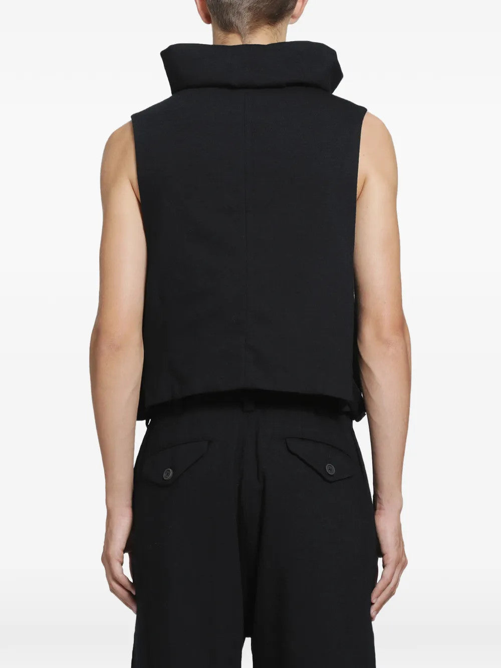 Black jacket, full body view