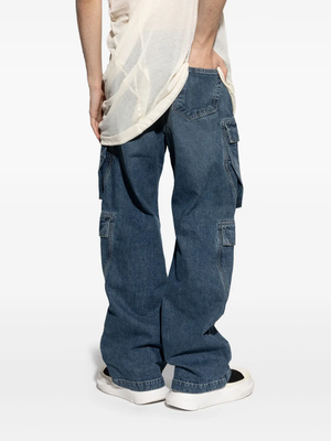 RICK OWENS DRKSHDW - Men Double Cargo Jeans