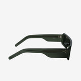 Green eyewear,side view