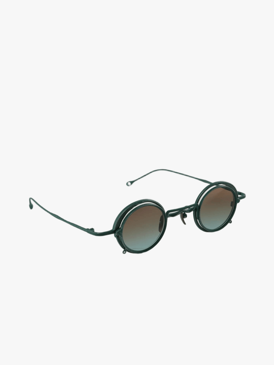 Green eyewear, front view