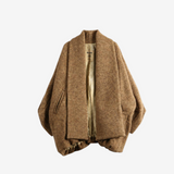 Brown jacket, front view