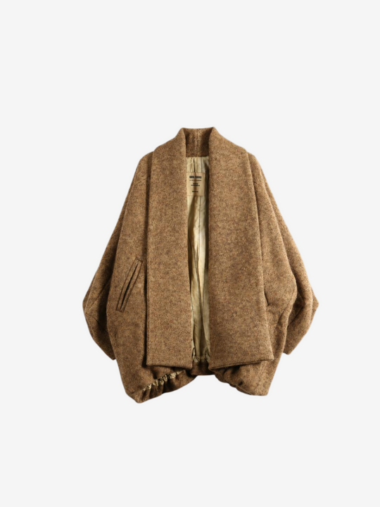 Brown jacket, front view