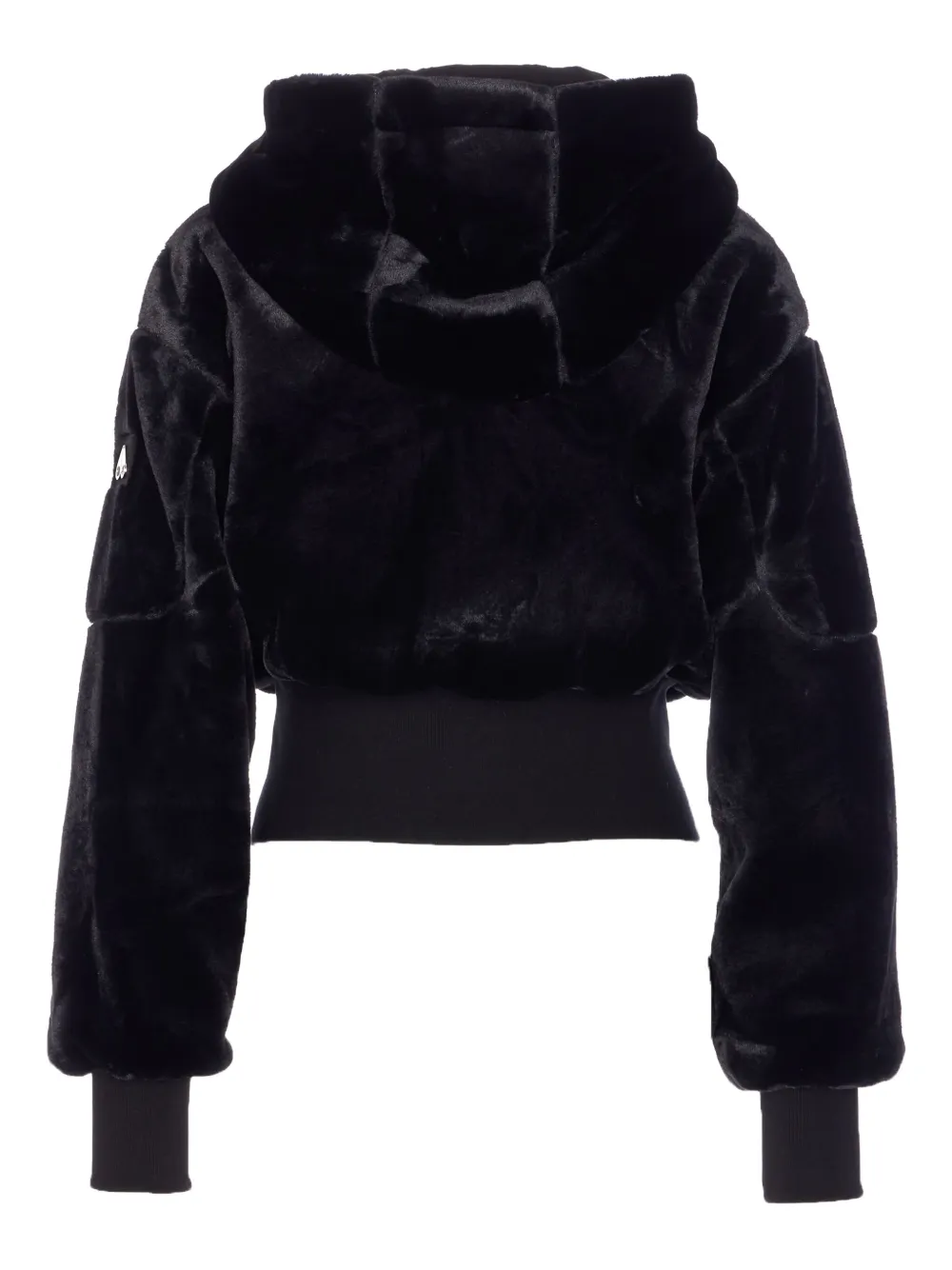 Black coat,back view