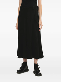 Y'S - Womens Flowy A-Line Skirt