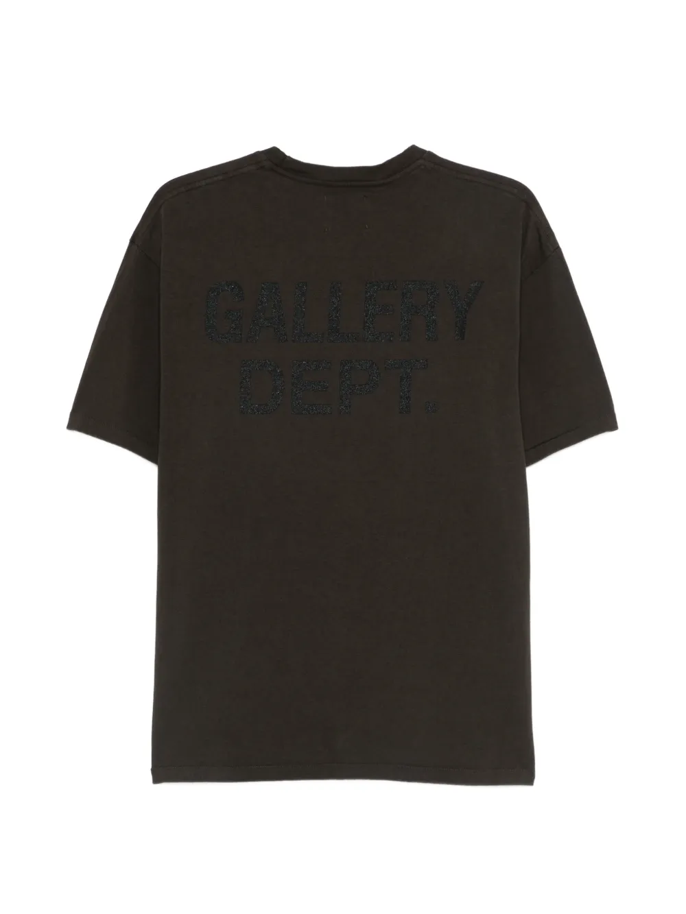 Black t-shirt, front view