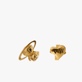 Yellow jewelry, front view