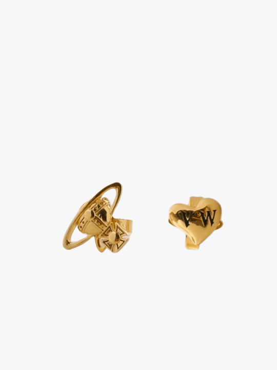Yellow jewelry, front view