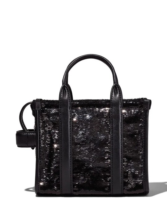 Black bag, back view