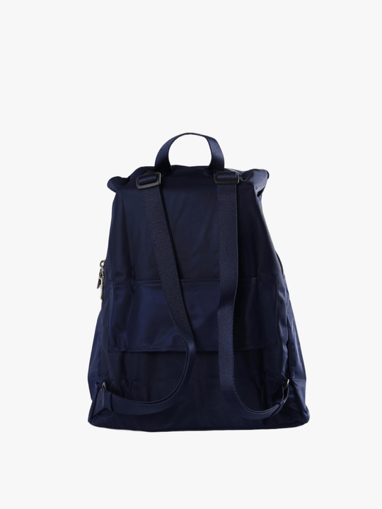 Navy bag, back view
