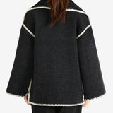 TOTEME - Women Embroidered Scarf Jacket