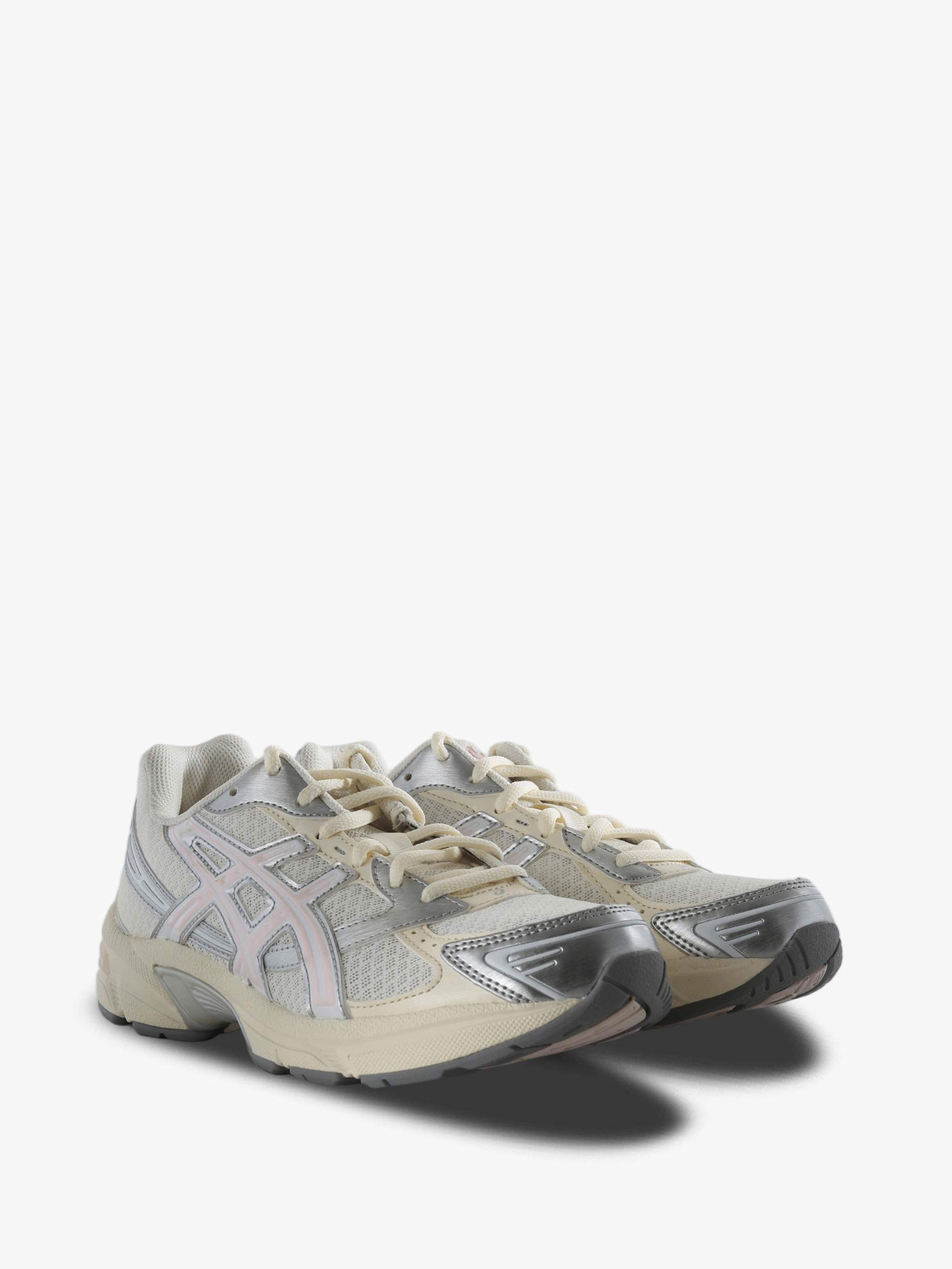 Tan shoes, front view