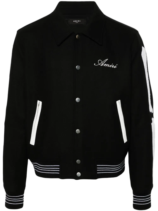 Black coat,front view