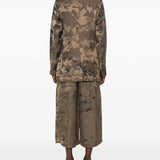 Brown jacket, full body view