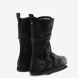 Black sneakers, back view