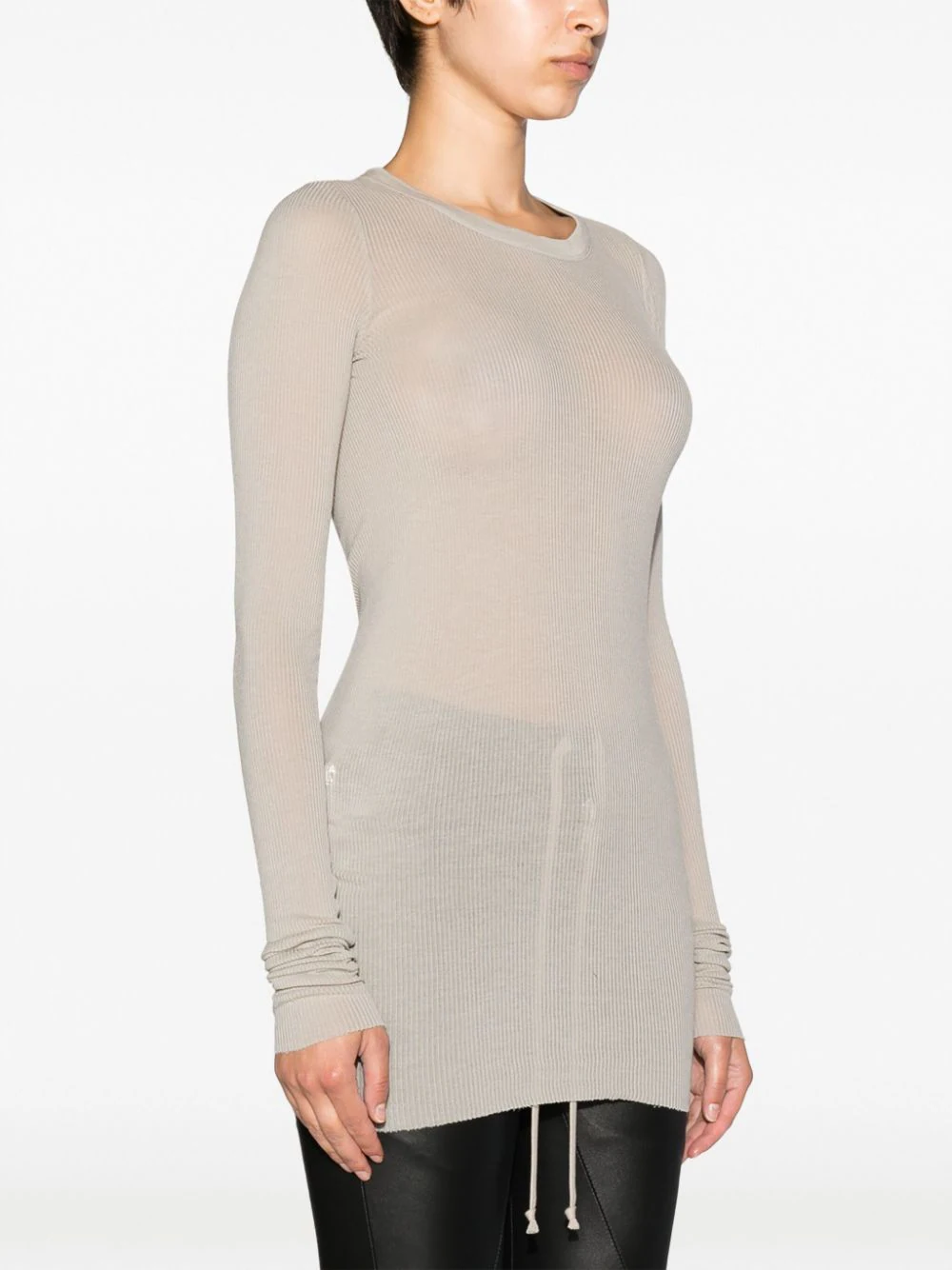 RICK OWENS Women Rib LS T – Atelier New York