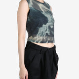 ALEXANDER WANG - Women Cropped Crewneck Tank