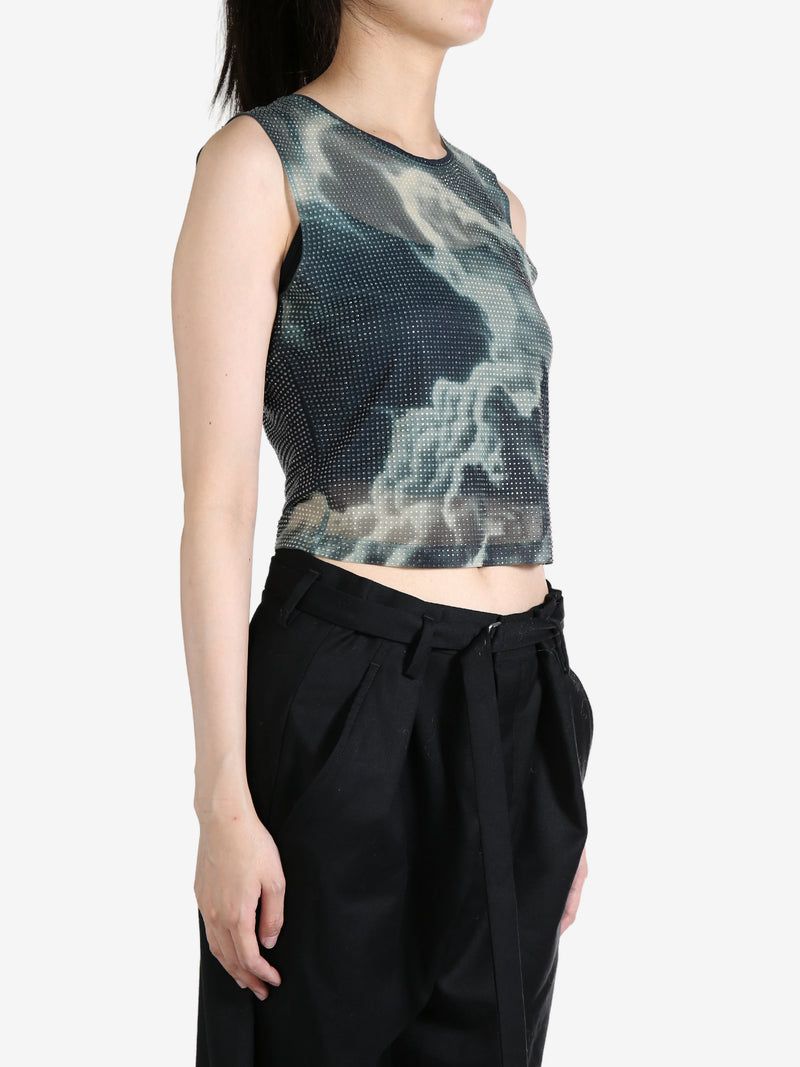 ALEXANDER WANG - Women Cropped Crewneck Tank