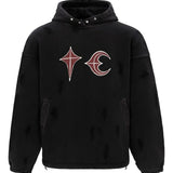 Black hoodies, front view