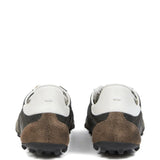 Black sneakers, back view