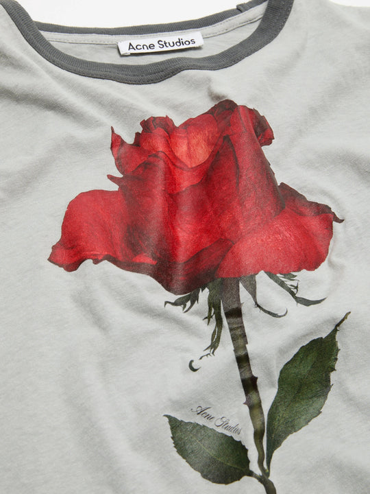 Grey t-shirt, front view