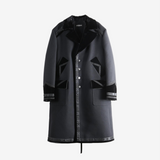 Black jacket, front view