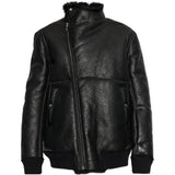 Black jacket, front view